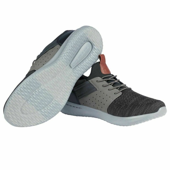 skechers classic fit air cooled memory foam mens shoes